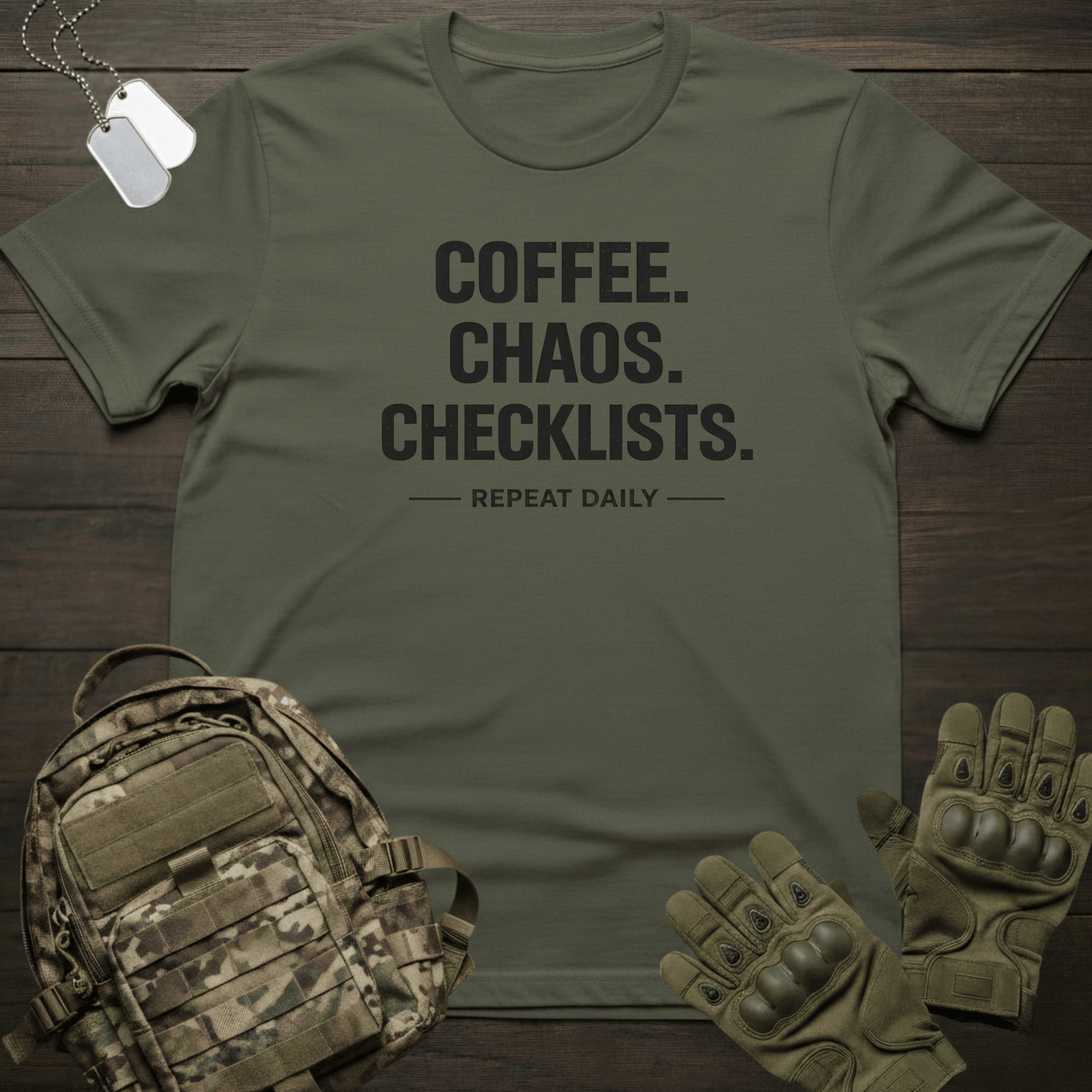 Coffee Checklist T-Shirt