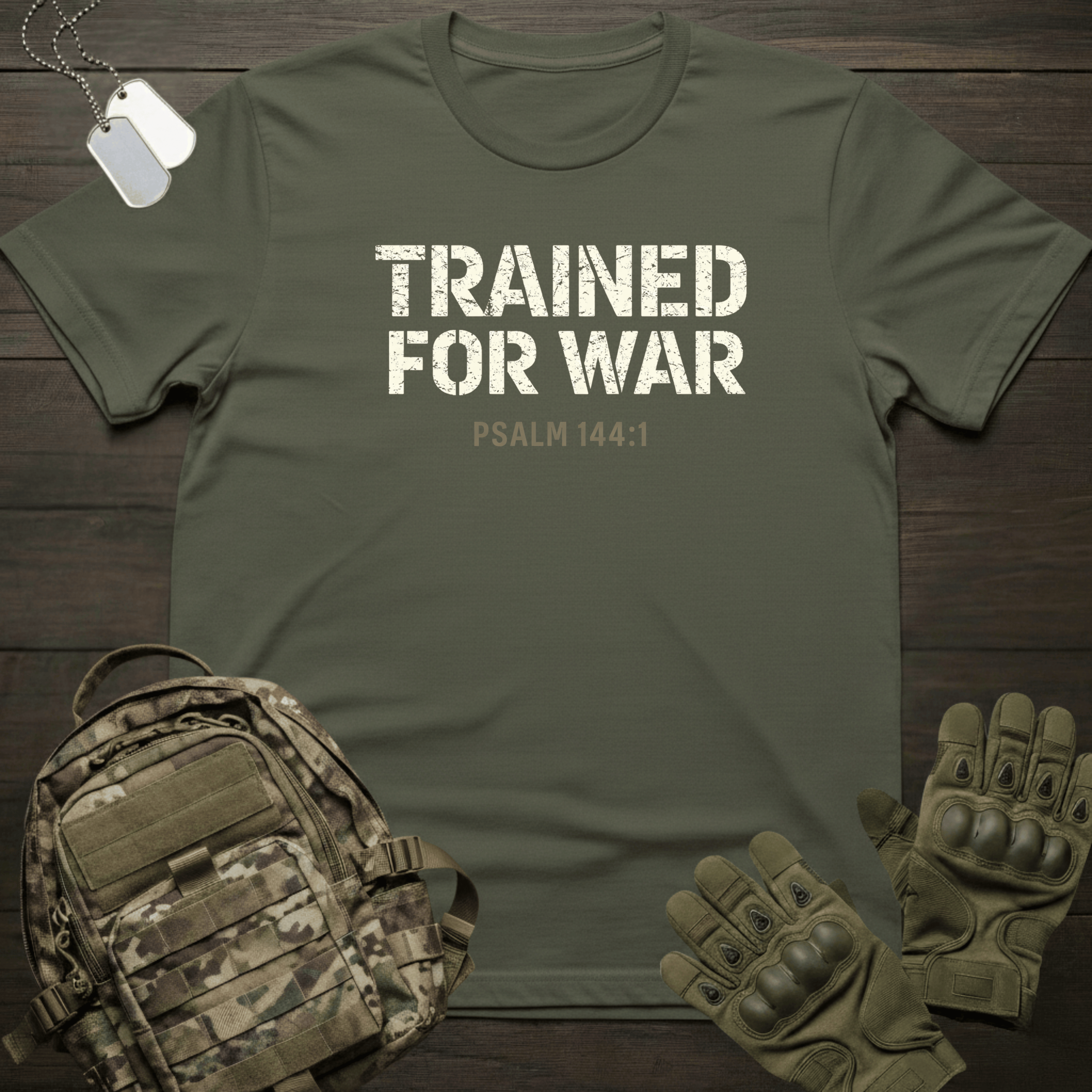 Trainied For War T-Shirt