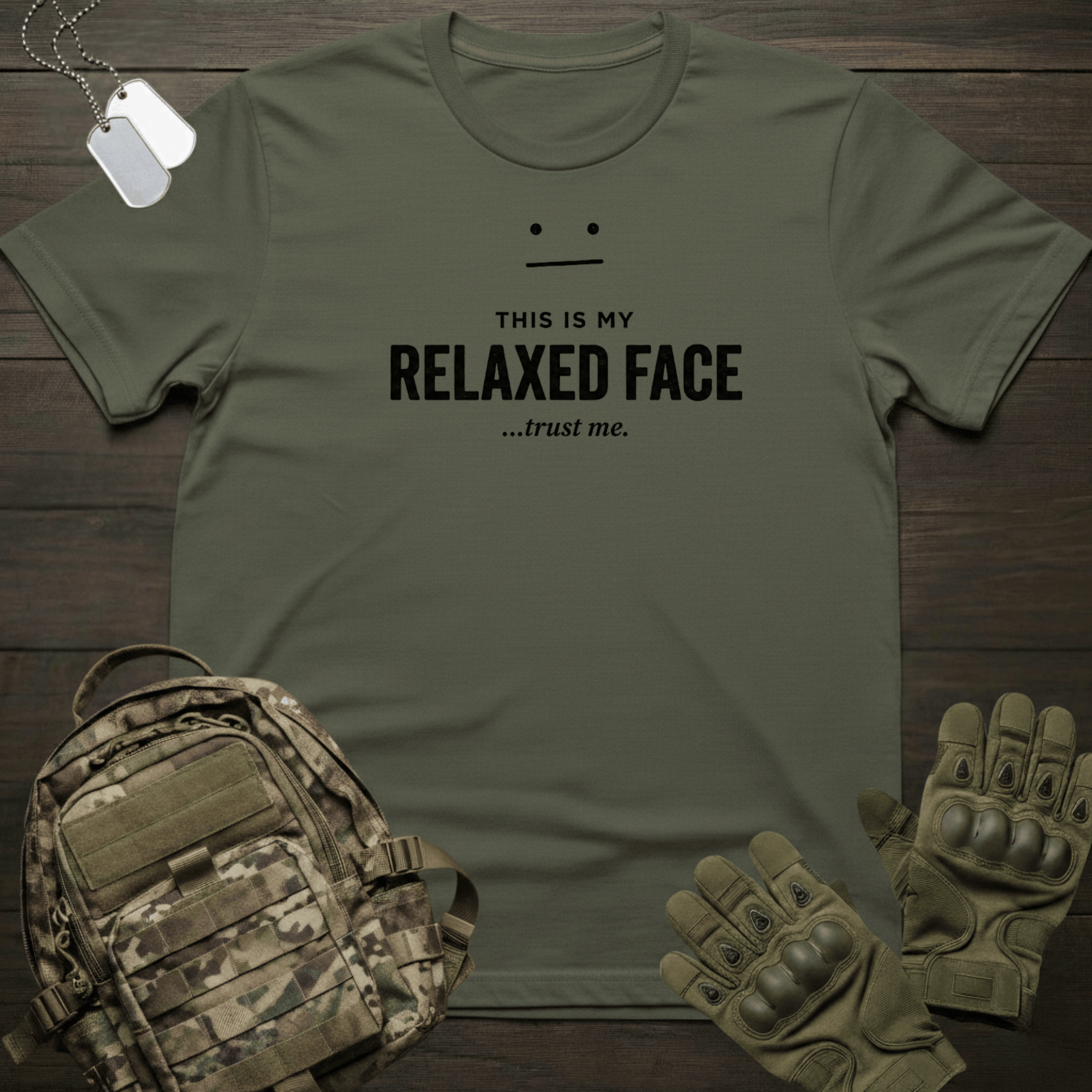 Relaxed Face T-Shirt
