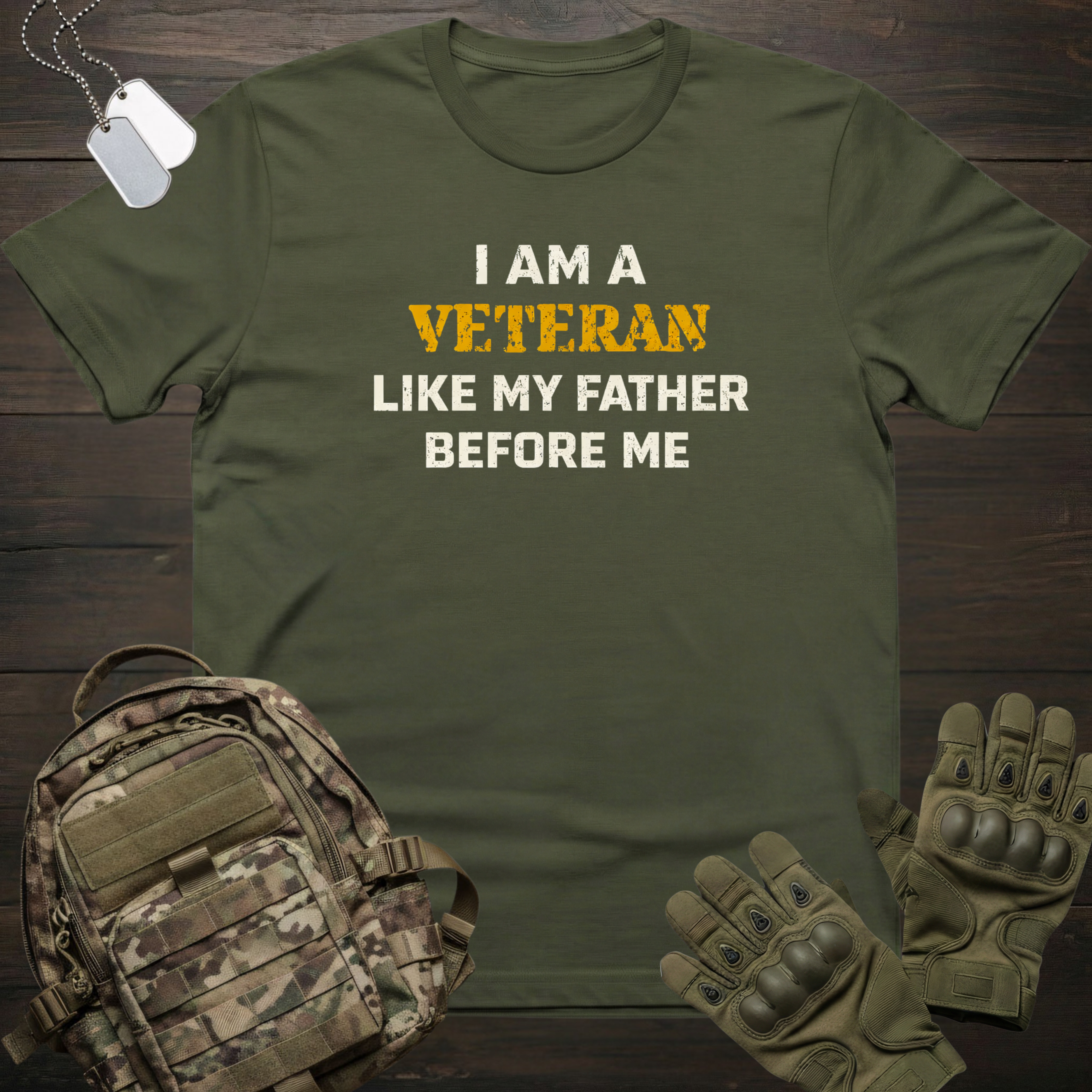 I Am A Veteran T-Shirt
