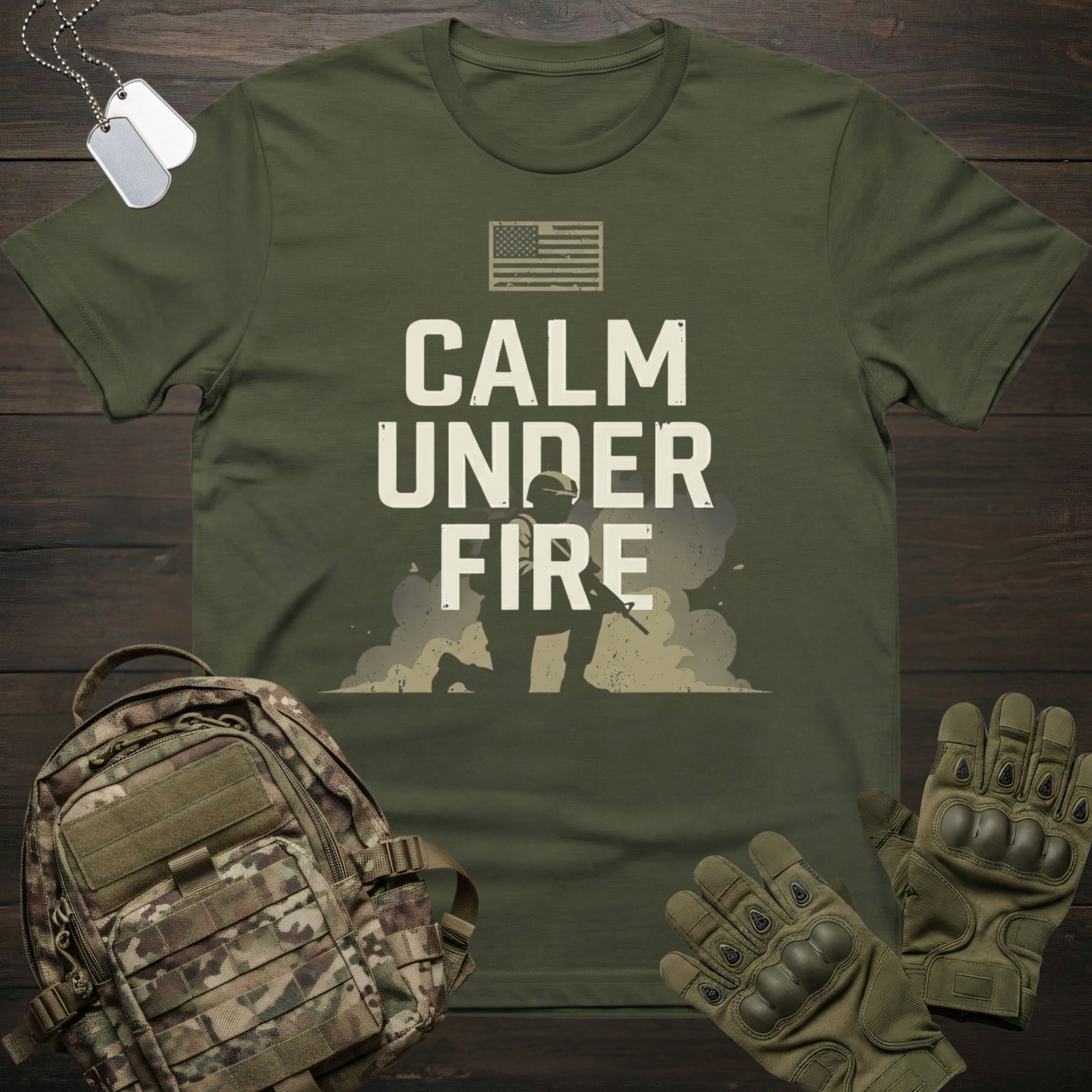 Calm Under Fire T-Shirt