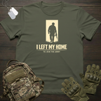 Left Mt Home  T-Shirt