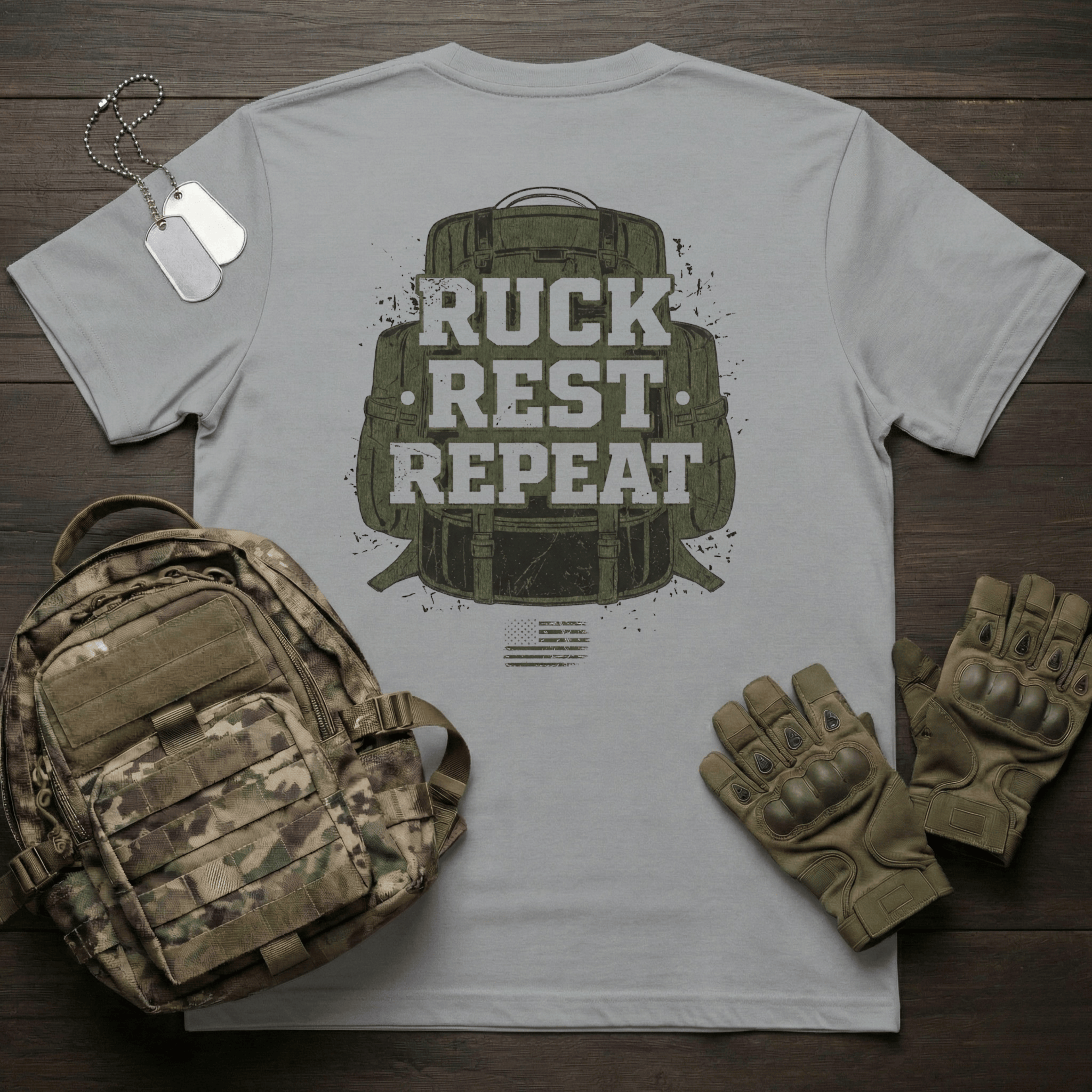 Ruck Rest Repeat T-Shirt