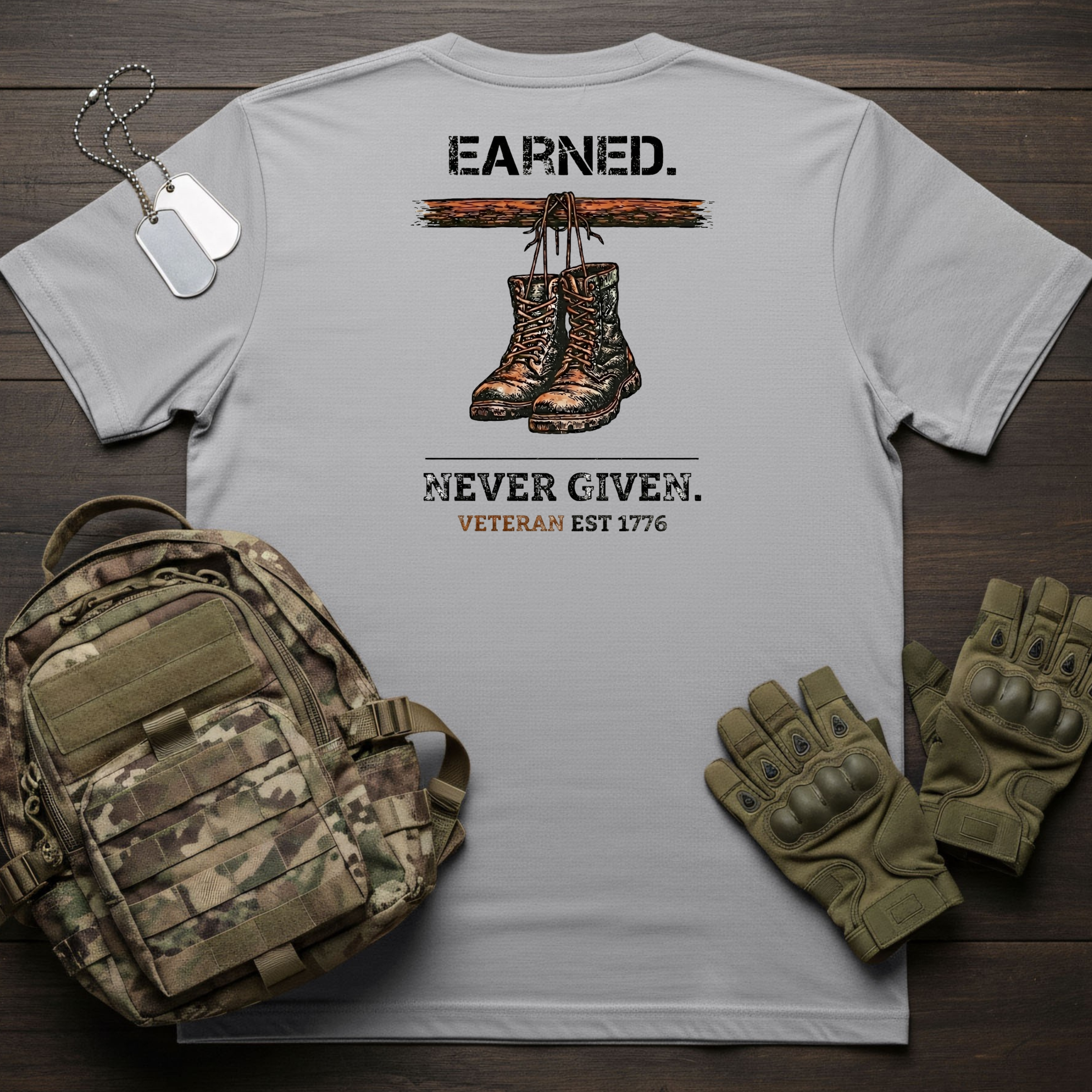 Earned Never Given T-Shirt