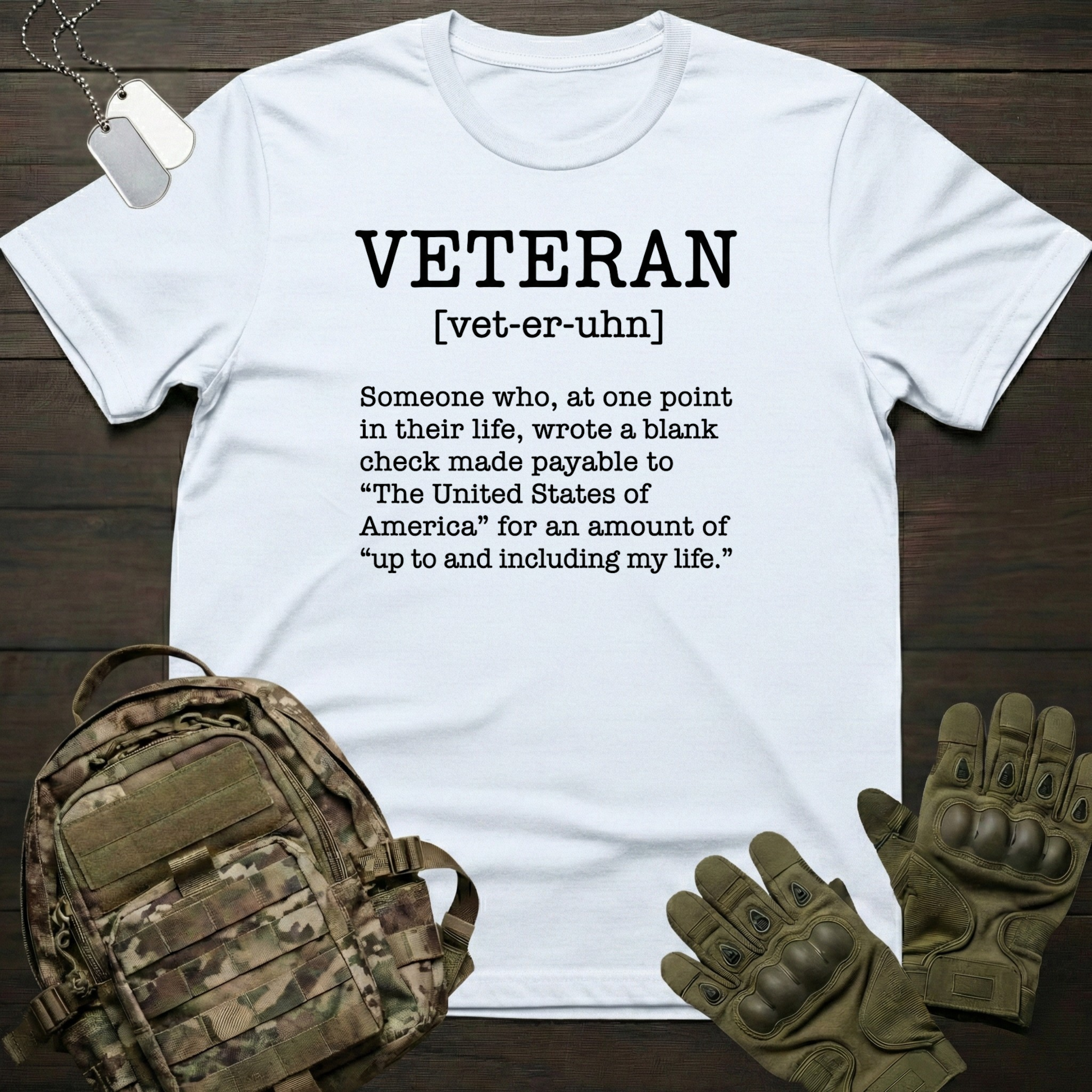 Veteran Dictionary T-Shirt