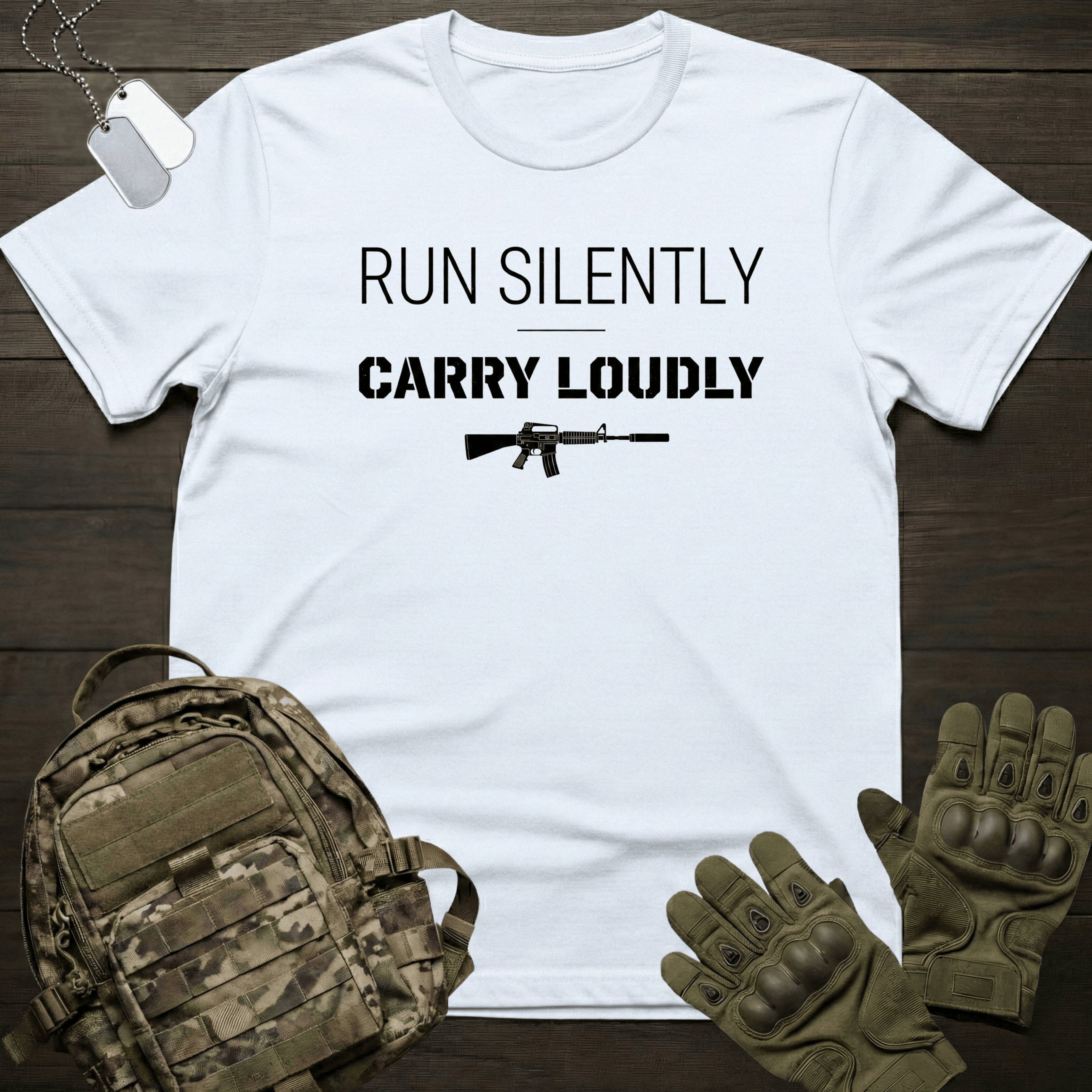 Run Silently T-Shirt