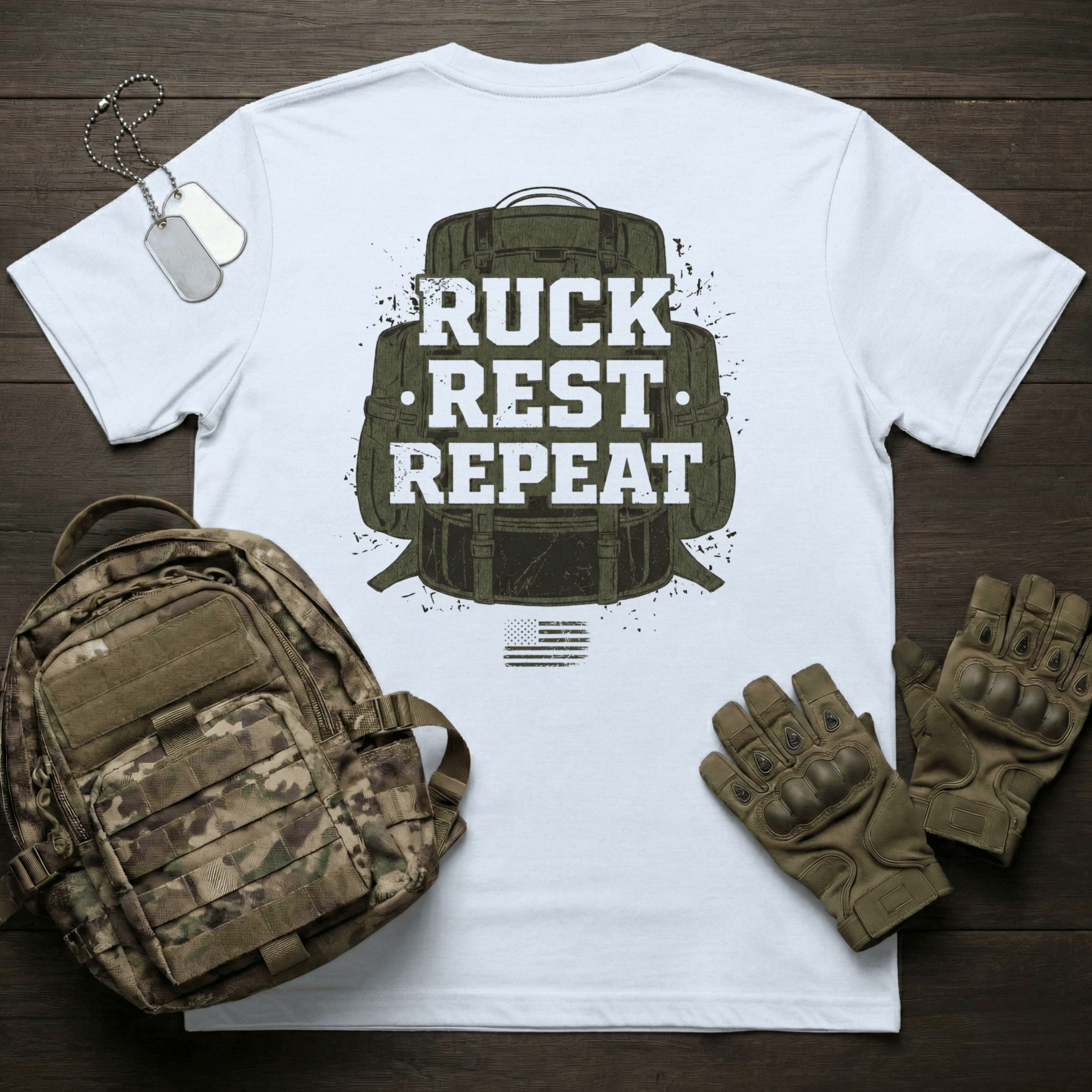 Ruck Rest Repeat T-Shirt